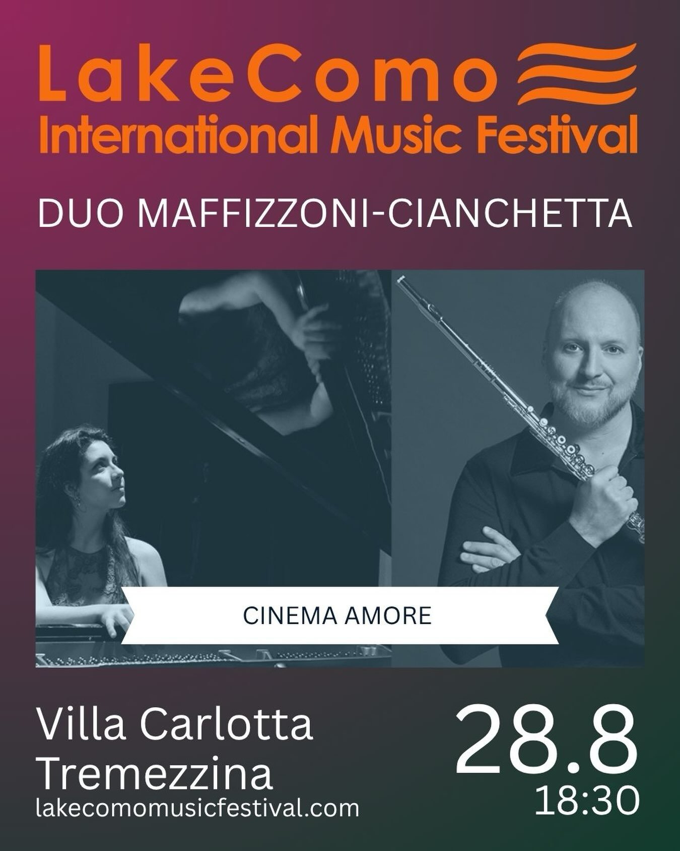 Io duo Maffizzoni Cianchetta a @villacarlotta_lakecomo